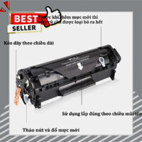 𝙂𝙄Á 𝙂Ố𝘾 Hộp mực máy in Canon LBP 6000, 6030,6030w, 3050, MF3010 (CRG325/35A) loại 1 in rất Đậm, sắc nét, độ bền cao,