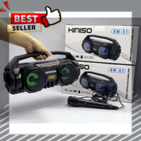 𝙂𝙄Á 𝙂Ố𝘾 Loa Kẹo Kéo Karaoke KIMISO (KM-S1) Bluetooth 4.1- Tiện lợi - Âm to - Cực đã - Loa bluetooth không dây giá rẻ