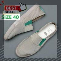 𝙂𝙄Á 𝙂Ố𝘾 SALE - H68 - Slip on nam - Giày lười vải nam cao cấp thương hiệu BAODA - Vải polyester (gió) chống thấm tuyệ