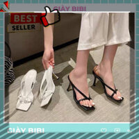 𝙂𝙄Á 𝙂Ố𝘾 SANDAL CAO GÓT KẸP NGÓN KO QUAI cá tính đơn giản đế cao thời trang mẫu mới hot