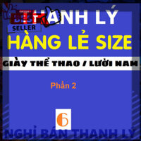 𝙂𝙄Á 𝙂Ố𝘾 ( THANH LÝ HÀNG LẺ SIZE - số 6 ) Giày thể thao sneaker , giày lười slipon NAM mới đẹp còn ít lẻ size các mã