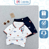 [À ƠI SHOP] H90- bộ polo con tôm- a117.1533