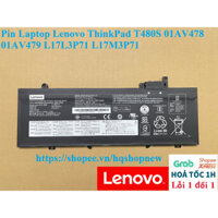 ⚡️ Pin Laptop Lenovo ThinkPad T480S 01AV478 01AV479 L17L3P71 L17M3P71