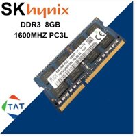 ✔️ RAM Laptop Hynix Samsun 8GB DDR3 Bus 1600MHz PC3L-12800 1.35V (Bảo hành 3 năm 1 đổi 1)