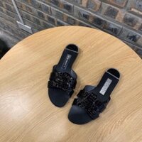 ❤️ Real | Chuẩn | Dép zara vân rắn quai xoắn fullbox .  . .  . * : ¹