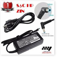 ✡️ Sạc laptop HP 19.5V 2.31A 45W Chân Kim Xanh kèm dây nguồn