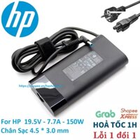 ⚡️ Sạc Laptop HP Omen 15-CE002LA 15-CE011NP 15-CE 19.5V - 7.7A - 150W Chân xanh nhỏ