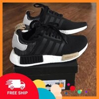 ↪️ [SALE + FREESHIP] Giày thể thao nam nữ Adidas NMD R1 Black Ice Purple hàng đẹp