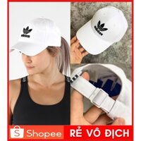 ⚡️[ SALE GIÁ GỐC ] Mũ / Nón thể thao Adidas Trefoil Baseball Cap - White FJ2544 | HÀNG XUẤT XỊN / Ảnh Thật / GIÁ RẺ NHẤT