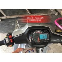 ♨️ SALE - HOT ♨️ Trọn Bộ Bợ Cổ Wave @ - Wave Thái - Wave ZX - Wave 110 Chế Đồng Hồ Koso Rx2n