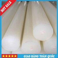 ♻️ SALE♻️ Nhựa POM Phi 30mm x 500mm Độ Bền Cơ Học Cao