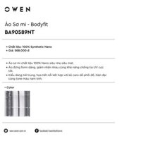 ❤️ Sales Nhà máy 💯 Bán Chạy . OWEN - Áo sơ mi ngắn tay Owen body fit kẻ xám 90589 Cực Đẹp .1 . Đẹp . . . .
