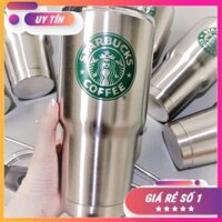 ⚡️ SIÊU RẺ ⚡️ Cốc Giữ Nhiệt Starbuck Tặng kèm túi miếng cọ và ống hút