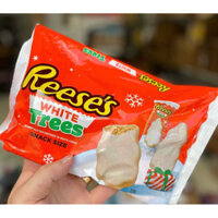 🍫🥜🎄❄️🎁 SOCOLA TRẮNG GIÁNG SINH NHÂN BƠ ĐẬU PHỘNG HÌNH CÂY THÔNG NOEL CỦA MỸ REESE’S WHITE TREES PEANUT BUTTER CREME 272G