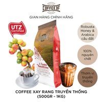 A Taste of Sunshine - Cà phê rang xay Arabica Cầu Đất, Natural Robusta Coffee 3F (túi 500 -1kg)