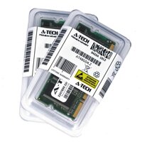 A-Tech 2GB Kit (1GB x 2) DDR PC2100 Laptop Memory Module (200-pin SODIMM, 266MHz) Genuine Brand