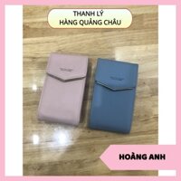 ⚠️ THANH LÝ - HÀNG QUẢNG CHÂU ⚠️ Túi đựng điện thoại 2 màu xanh ngọc - hồng nhạt thời trang 2022