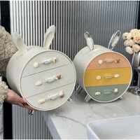 ‼️ TỦ TRÒN ĐỰNG ĐỒ TAI THỎ 3 tầng ‼️