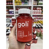 ❤️ Viên dấm táo hỗ trợ giảm cân Goli Apple Cider Vinegar ( 60 viên ) - thương hiệu nổi nhất tại MỸ 🗽✈️
