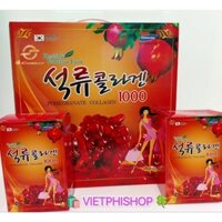 🛍️ VIETPHISHOP 🍀🍇 NƯỚC ÉP LỰU POMEGRANATE COLLAGEN 1000 🍇Collagen trong sản phẩm giúp làm săn chắc và đàn hồi da