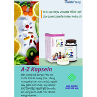 A-Z Kapseln Vitamin tổng hợp, Viên uống bổ xung khoáng chất giúp cơ thể khoẻ mạnh tăng sức đề kháng