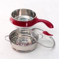 A017 - CA ĐIỆN ĐA NĂNG, CA NẤU MÌ MINI KÈM XỬNG HẤP