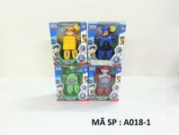 A018-1 HỘP RÁP XE CT CHÓ CỨU HỘ 4 MẪU (CS, CỨU HỎA, CT, HỐT RÁC)