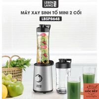 A023 MÁY XAY SINH TỐ MINI LEBENLANG GỒM 2 CỐI XAY TÍCH HỢP BÌNH CHỨA DUNG TÍCH 300-600ML, 350W