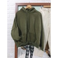 [A047] Áo hoodie trơn (nhiều màu), chất nỉ bông dày dặn, form áo rộng rãi