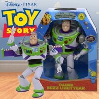 A0652 Buzz Lightyear Âm Thanh Ánh Sáng Đi Bộ Búp Bê Câu Chuyện Đồ Chơi 4 Súng Đạn Đồ Chơi Búp Bê Đồ Chơi
