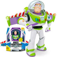 A0652 Buzz Lightyear Âm Thanh Ánh Sáng Đi Bộ Búp Bê Câu Chuyện Đồ Chơi 4 Súng Đạn Đồ Chơi Búp Bê Đồ Chơi