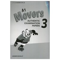 A1 Movers 3 Answer Booklet Authentic Examination Papers