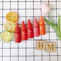 A1 Son mẫu mới vỏ nhám Peripera Ink Velvet No.10 Better Orange