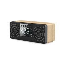 A10 6W bluetooth Speaker Portable Speaker 360° Stereo Deep Bass 1200mAh Digital Display FM Audio Broadcasting Support U