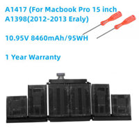 A1494 A1417 A1618 Pin máy tính xách tay cho Apple MacBook Pro 15 "A1398 Retina 2012 2013 2014 2015 năm