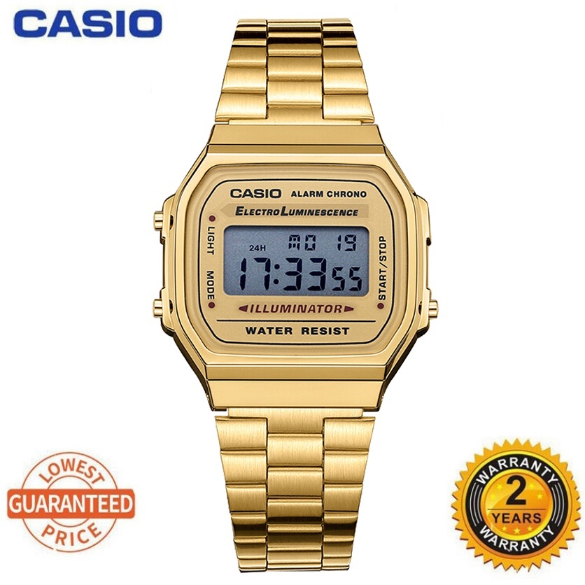 Đồng hồ nam Casio A168WA-1WDF