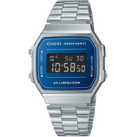 A168WEM-2B | Đồng Hồ Casio | Điện Tử Cổ Điển | Dây Kim Loại | Pin 7 Năm | Chống Nước