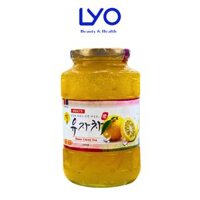 a236 - Mật Ong Chanh Vàng Hàn Quốc GIúp Làm Dịu Cổ Họng, Giảm Ho, Tăng Đề Kháng Masilraon Citron Honey Tea Trà Thanh Yên Hũ 1kg