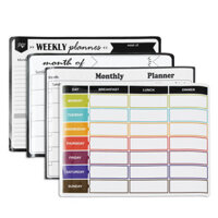 A3 Whiteboard Monthly Planner Board Kitchen Daily Flexible Bulletin Memo Boards Fridge Magnet Drawing Calendar