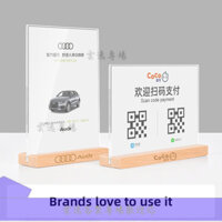 A4 210x297mm Acrylic dấu hiệu chủ đứng nhà hàng menu Giấy Giá danh sách hình ảnh hình ảnh Áp phích Flyer khung