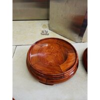 A41-Đế Bát Hương - Đế Tượng - Đôn gỗ Hương 6cm ( Loại 1)