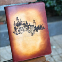 [A5 Gáy Còng] Sổ Bìa Da Thật, Sổ Còng A5 Bìa Da, Nhuộm Patina Thủ Công, Còng 6 Lỗ A5, Làm Sổ Da Theo Yêu Cầu