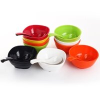 A5 Melamine Bộ Đồ Ăn Cửa Hàng Thương Mại Chống Rơi Nhà Hàng Buffet Hộ Gia Đình Bộ Đồ Ăn Bằng Nhựa Melamine / Bát Cơm