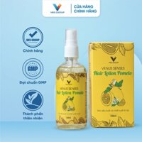 A5 Tinh dầu bưởi xịt tóc kích thích mọc tóc và giảm gãy rụng Venus Senses Hair Lotion Pomelo