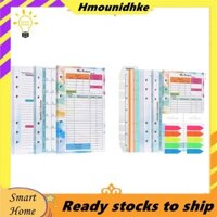 A6 Lập Kế Hoạch Ngân Sách Đổ Lại 82 Tờ Lập Kế Hoạch Hàng Tháng Hàng Tuần Notepad 6 Lỗ Cho A6 Chất Kết Dính Bìa Tiết Kiệm