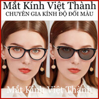 A700 mắt kính cận ĐỔI MÀU CÓ ĐỘ CẬN khi ra nắng chuyển màu đen các loại cho khách theo yêu cầu