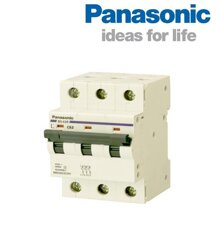 Cầu dao tự động MCB 3P/63A 6kA Panasonic BBD3633CNV