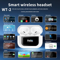 A8 A9 A10 Pro ANC Tai nghe Bluetooth Buds Tai nghe không dây Khử tiếng ồn chủ động Tai nghe thể thao Game thủ Tai nghe màn hình LCD