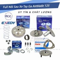 A8 [ AB125 ] Cụm Bộ Nồi Sau FCC Xe Airblade125 - PCX Đời 2013 gồm Pulley và Đế Ba Càng hãng FCC