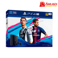 [A850] Máy chơi game PlayStation 4 Pro FIFA19 Bundle chính hãng SONY CUH-7106B B01 FiFa19